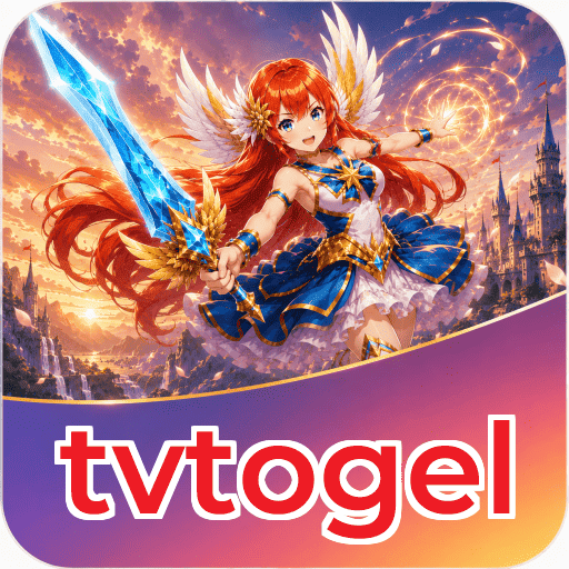 Logo tvtogel Indonesia untuk katalog aplikasi